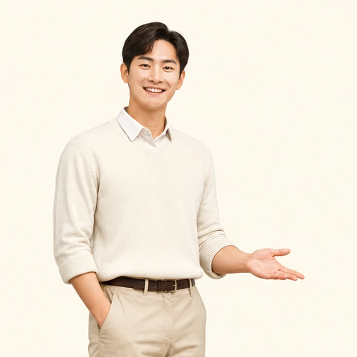 저신용자 장기렌트 상담 신청을 안내하는 담당자